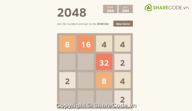 Game 2048,2048,game 2048 by HTML5,2048 game,game c# 2048